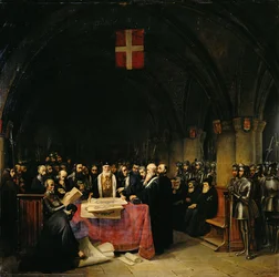 Das Kapitel des Ordens von St. Johannes von Jerusalem, abgehalten in Rhodos im Jahr 1524, 1839